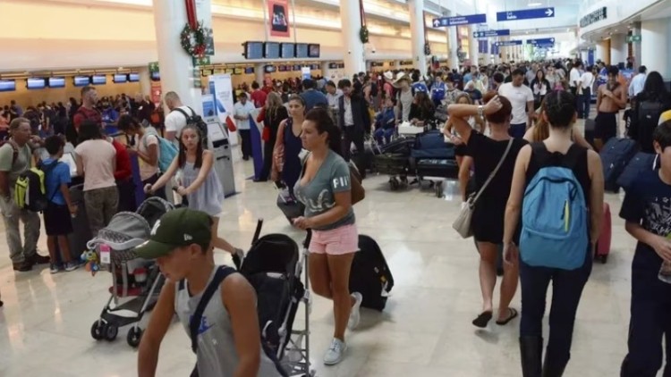 El aeropuerto de Cancún tiene el mayor tráfico de pasajeros de México