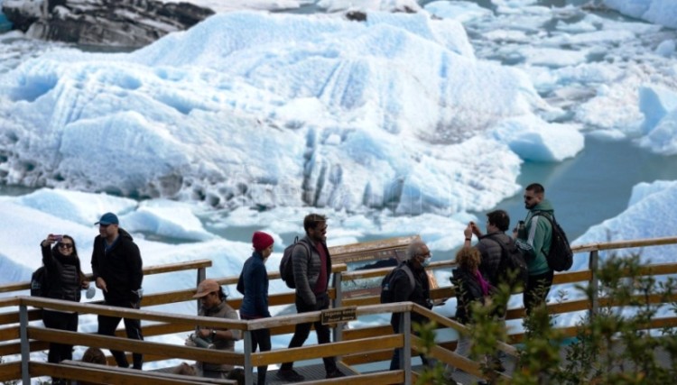 El glaciar Perito Moreno recibió a 87.000 visitantes en Enero