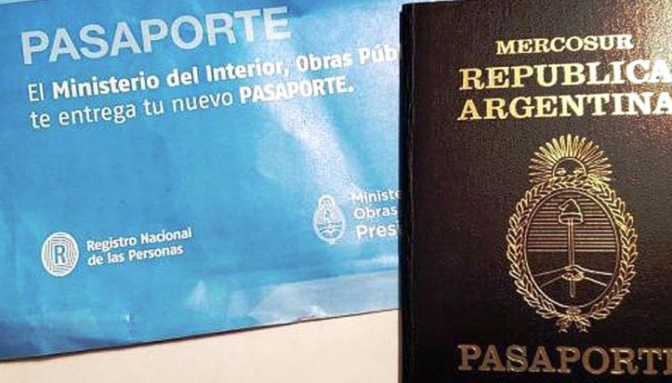 Habrá que pagar 35.000 pesos para obtener el pasaporte argentino