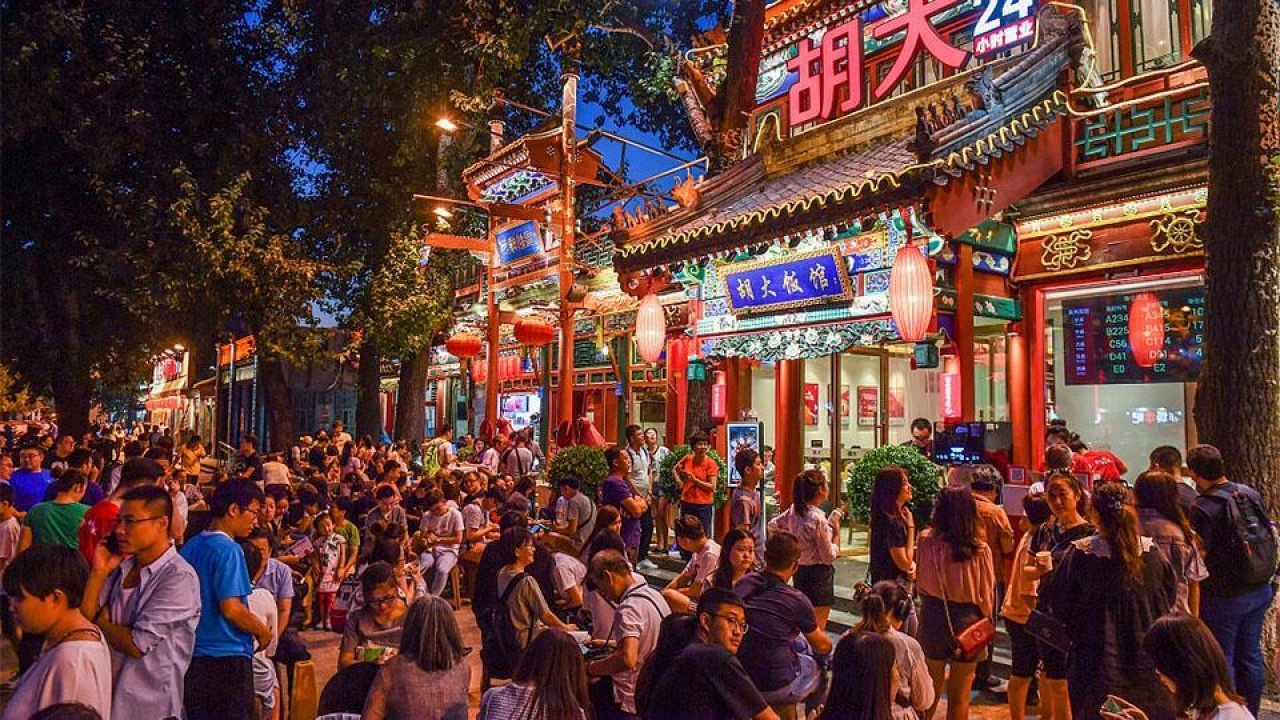 La vida nocturna china es un motor tur&iacute;stico y cultural