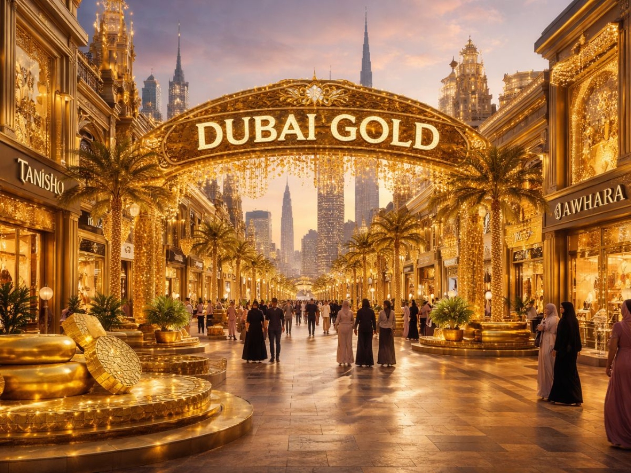 La Gold Street de Dub&aacute;i ser&aacute; el nuevo distrito global del oro