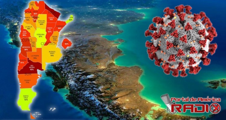 Argentina en rojo, agilizó la vacunación