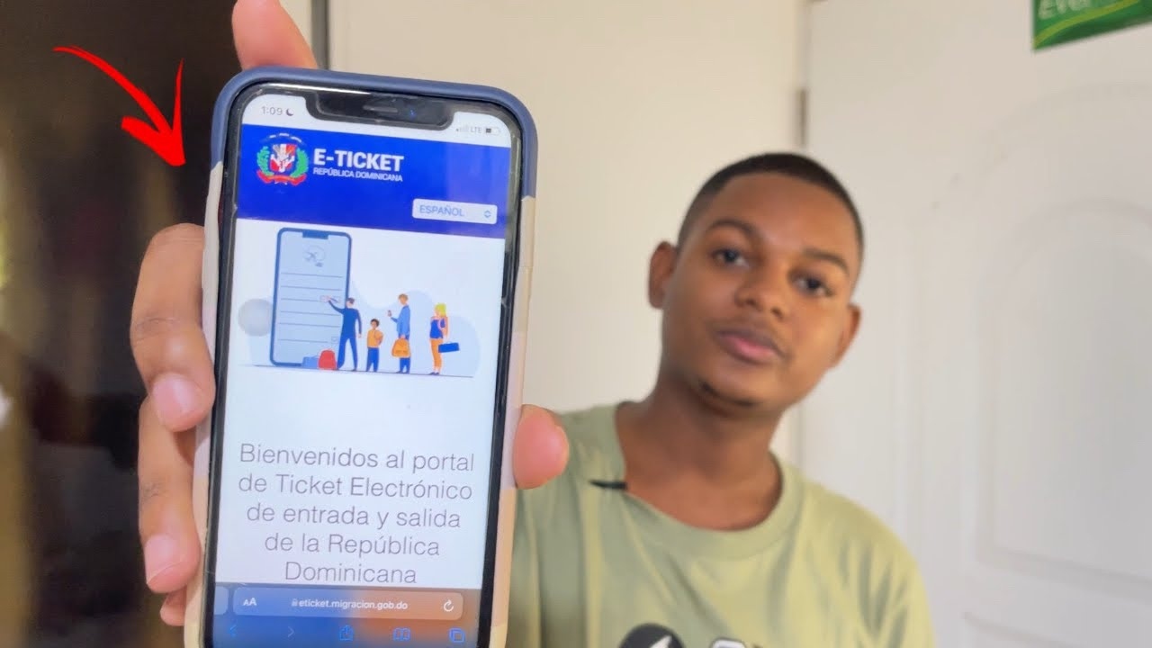 Para viajar a Rep&uacute;blica Dominicana ten&eacute;s que completar el e-ticket