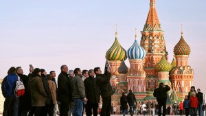 El turismo receptivo decayó un 90% en Rusia