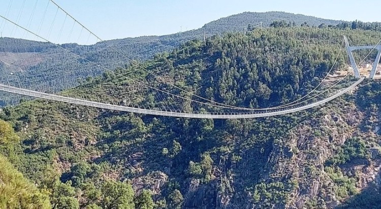 En República Checa se inauguró el puente colgante más largo del mundo