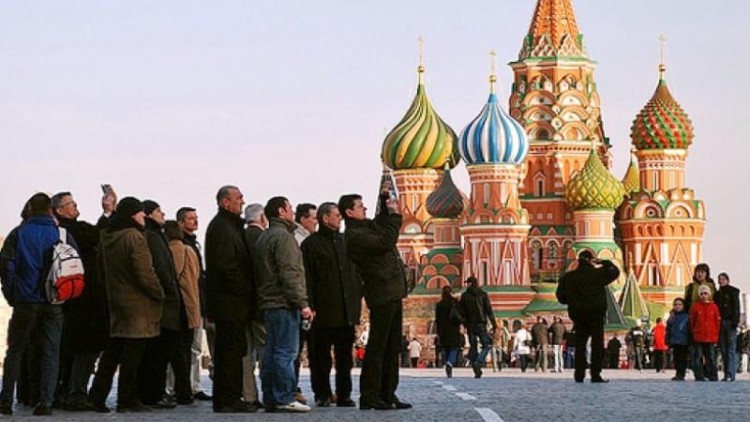 187.800 turistas extranjeros vacacionaron en Rusia