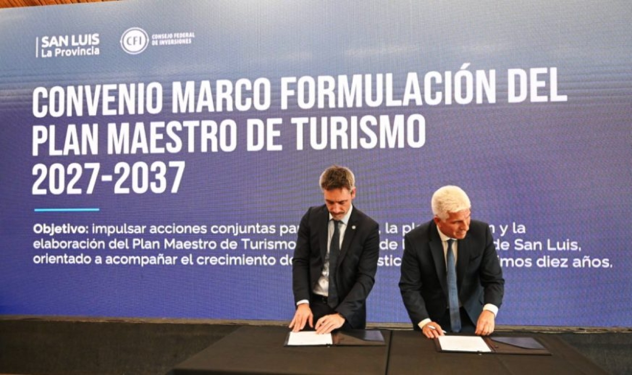 San Luis lanz&oacute; su Plan Maestro de Turismo